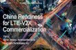 China Readiness for LTE-V2X Commercialization