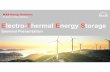 Electro-Thermal Energy Storage