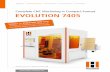 Complete CNC Machining in Compact Format EVOLUTION 7405
