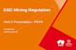 DSD Mining Regulation
