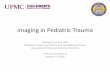Imaging in Pediatric Trauma - PTSF