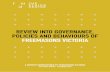 REVIEW INTO GOVERNANCE, POLICIES AND BEHAVIOURS OF ...