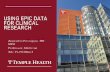 The EHR has lots and lots of data! - Temple University