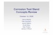 Corrosion Test Stand Concepts Review - eng.auburn.edu
