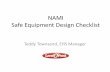 Safe Equipment Design Checklist