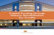 Capital Funding through Historic Rehabilitation Tax Credits
