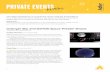 PRIVATE EVENTS - Adler Planetarium