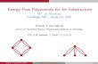 Energy Flow Polynomials for Jet Substructure
