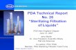 PDA Technical Report No. 26 “Sterilizing Filtration of ...
