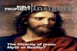 Bible Prophecy Insights Magazine - The Divinity of Jesus
