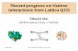 Recent progress on Hadron Interactions from Lattice QCD
