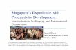 Singapore’s Experience with Productivity Development：：