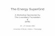 The Energy SuperGrid