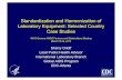 CDC laboratory harmonization - WHO