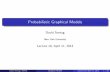 Probabilistic Graphical Models - People