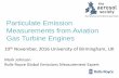 Particulate Emission Measurements from Aviation Gas ...