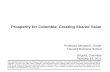 Prosperity for Colombia: Creating Shared Value
