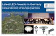 Latest LED-Projects in Germany
