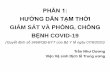 GIÁM SÁT VÀ PHÒNG, CHỐNG BỆNH COVID-19