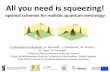 All you need is squeezing! - fuw.edu.pl