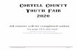 Coryell County Youth Fair 2020