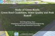 Study of Green Roofs: Green Roof Guidelines, Water Quality ...