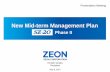 New Mid-term Management Plan - ZEON