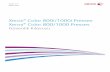 Color 800i/1000i Presses Xerox Color 800/1000 Presses