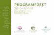 PROGRAMFÜZET 2019. április Csengey Dénes Kulturális ...