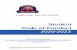 Student code of conduct prompt - e Q