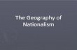 The Geography of Nationalism - Mr. Tredinnick's Class Site