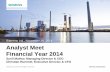 Siemens Ltd., November 26, 2014 Analyst Meet Financial ...
