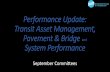 Performance Update: Transit Asset Management, Pavement ...