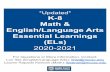 *Updated* K-8 Math & English/Language Arts Essential ...