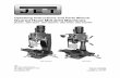 Operating Instructions and Parts Manual Geared Head Mill ...