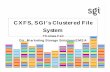 CXFS, SGI’s Clustered File System