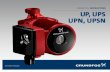 GRUNDFOS INSTRUCTIONS UP, UPS UPN, UPSN - pompe