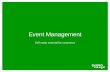 Event Management - Green Cargo in English