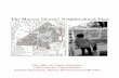The Masten District Neighborhood Plan