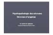 Psychopathologie des névroses - Névroses d'angoisse