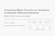 Introducing Elliptic Functions via Simulations of ...