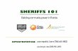 SHERIFFS 101 - Advancement Project