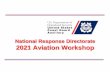 National Response Directorate 2020 Aviation Workshop
