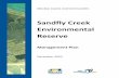 Sandfly Creek Environmental Reserve