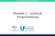 Module 2 – mBlock Programming
