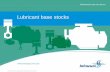 Lubricant base stocks - Infineum Insight
