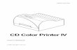 CD Color Printer IV - Primera