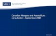 Canadian Mergers and Acquisitions consultation -September …