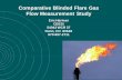 Comparative Blinded Flare Gas Flow Measurement Study