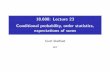 18.600: Lecture 23 .1in Conditional probability, order ...